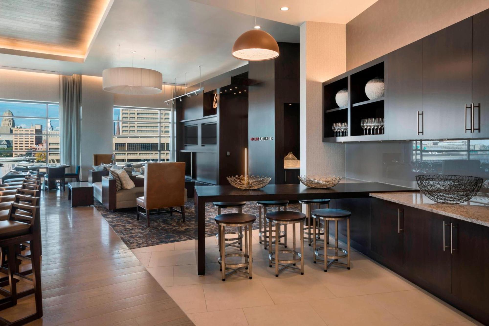 Buffalo Marriott At Lecom Harborcenter Eksteriør billede